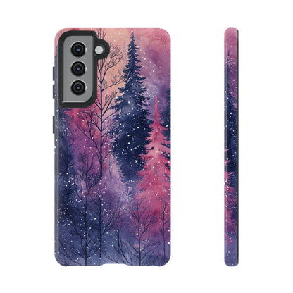 Sunset Snow Forest - Samsung Galaxy Series Case