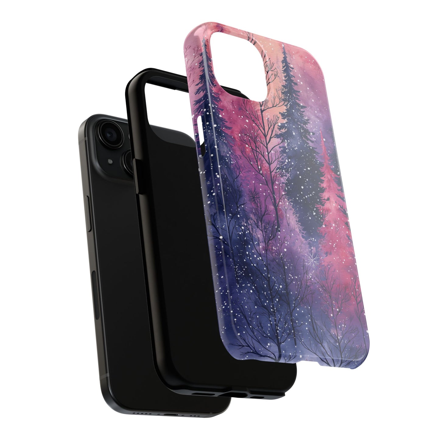 Sunset Snow Forest - iPhone Series Case