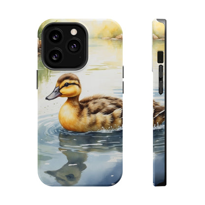 Graceful Duck Reflection – MagSafe iPhone Case