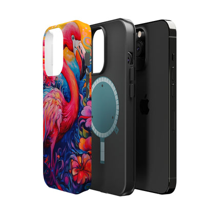 Flamingo Radiance – MagSafe iPhone Cases