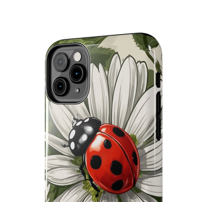 Ladybug & Daisy Garden Charm - iPhone Series Case