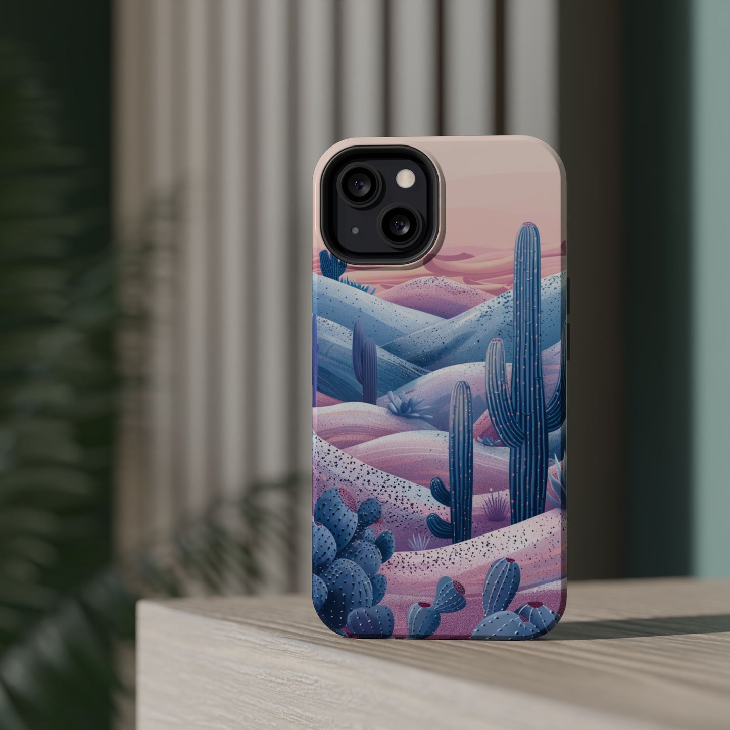 Desert Oasis Cactus iPhone Case