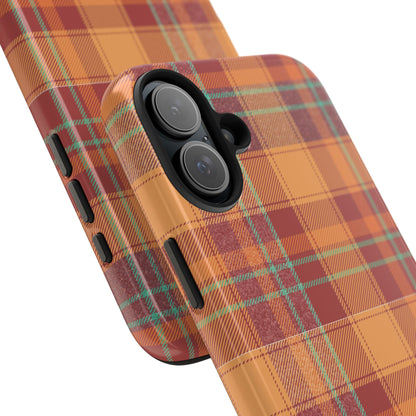 iPhone Case - Autumn Tartan Plaid Design