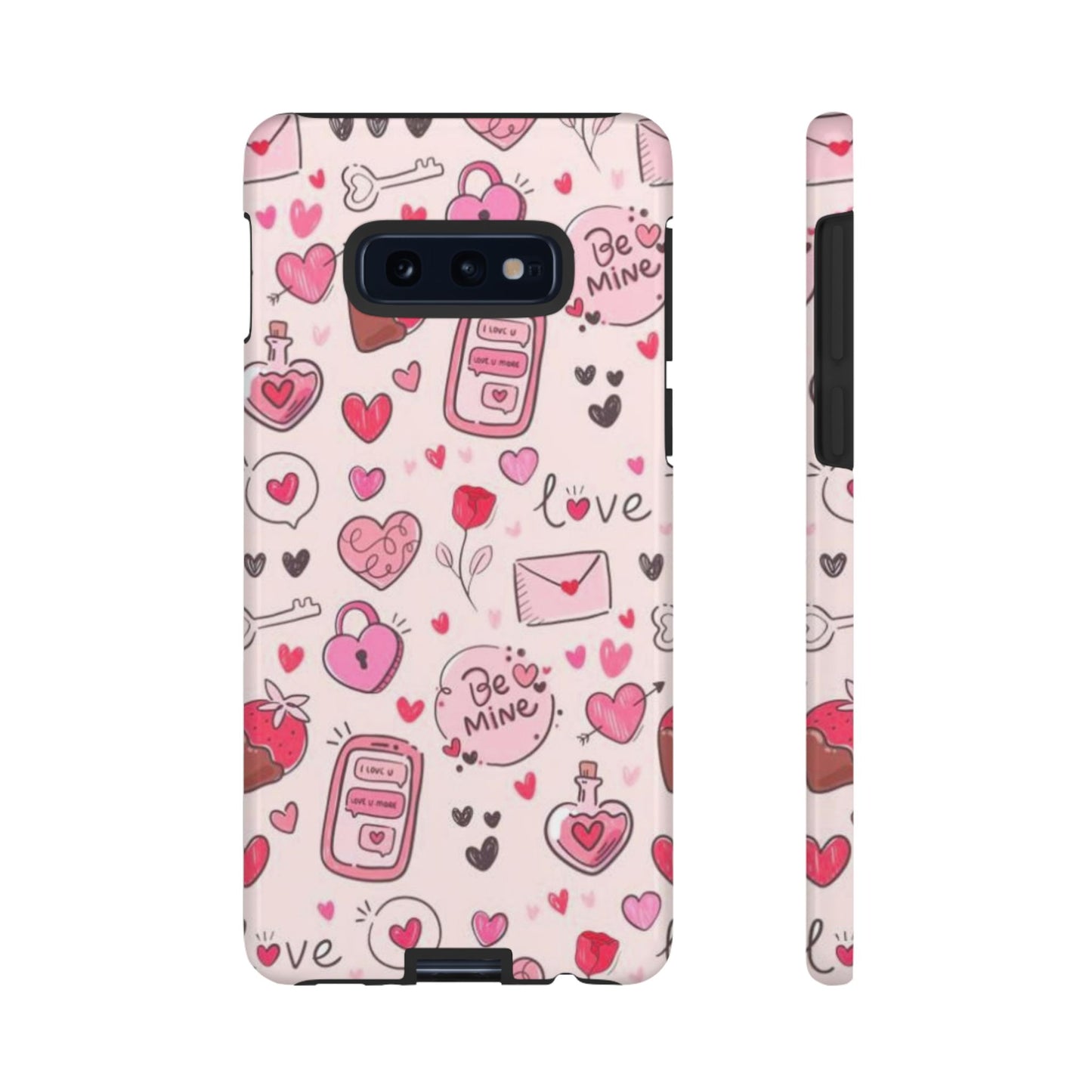 Samsung Galaxy Case: Playful Valentine's Day Icons Case