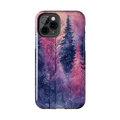 Sunset Snow Forest - iPhone Series Case