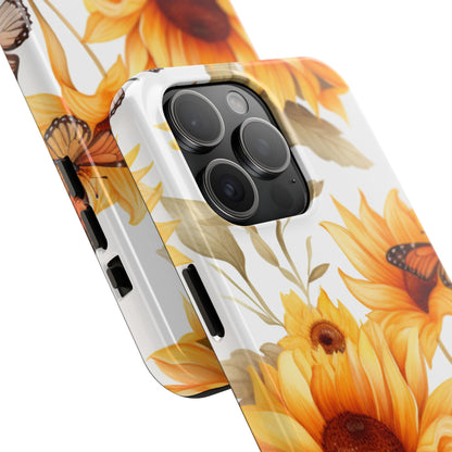 Sunflower & Monarch Garden - iPhone Series Case