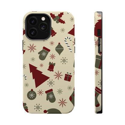 Vintage Holiday Cheer - MagSafe iPhone Series Case