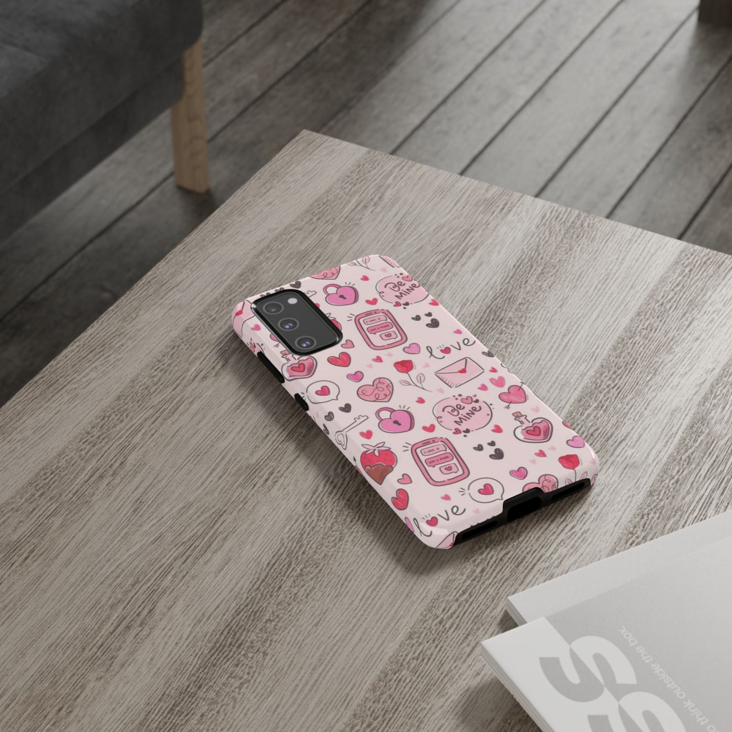 Samsung Galaxy Case: Playful Valentine's Day Icons Case