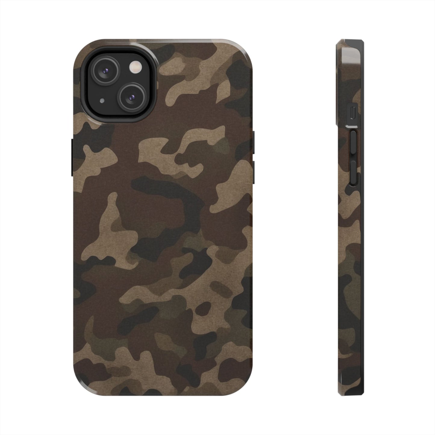 Classic Camouflage iPhone Case – Rugged Woodland Camo Protection