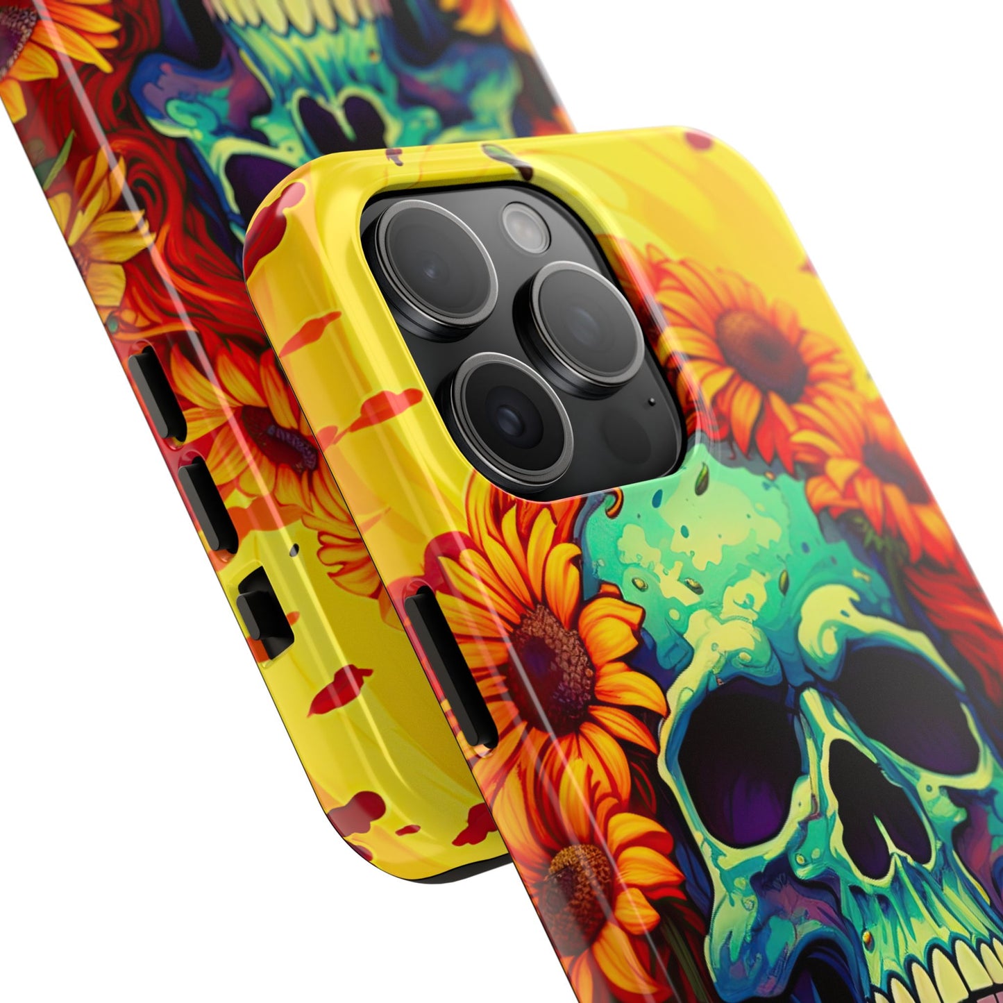 Sun Kissed Skull iPhone Case