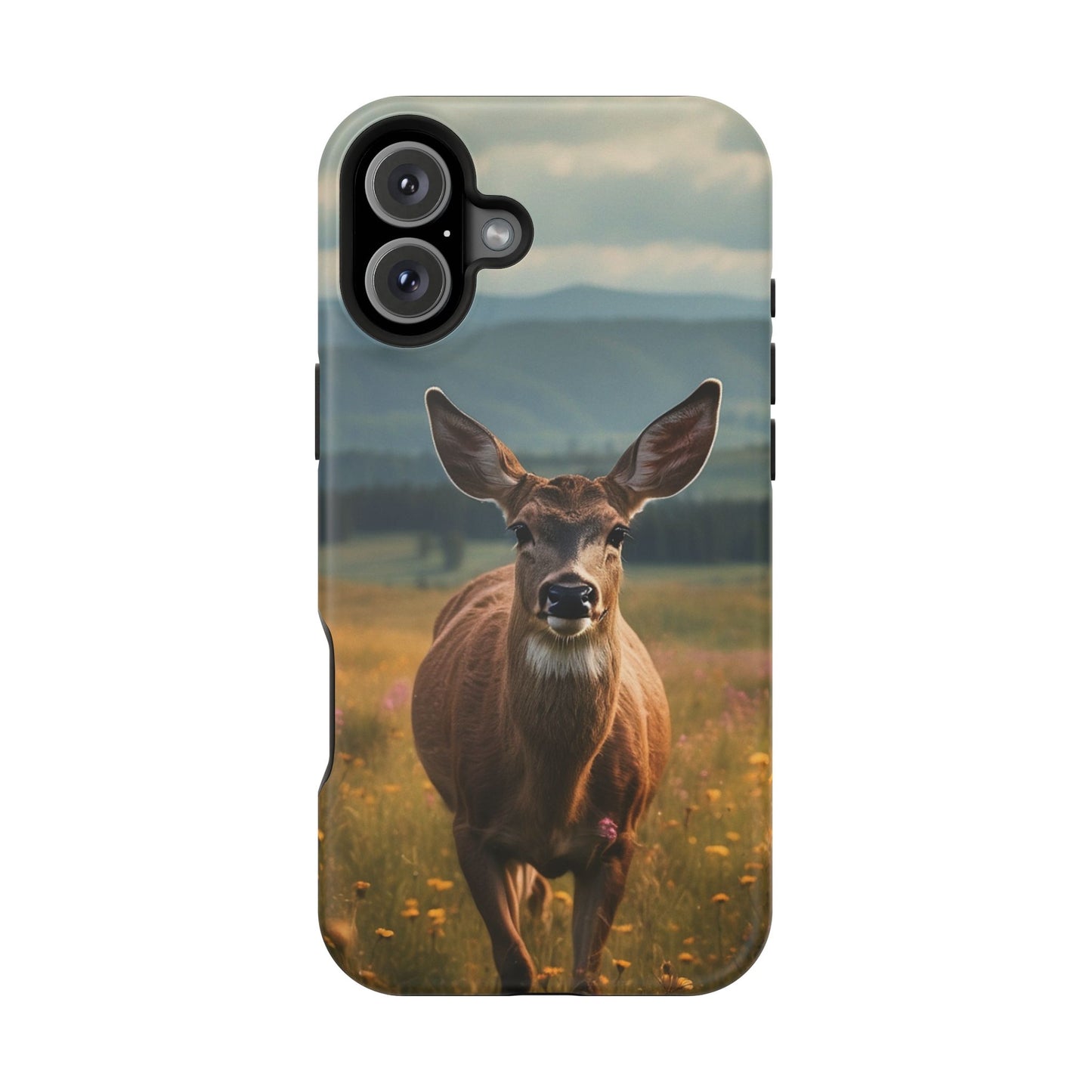 Rustic Meadow Deer – MagSafe iPhone Case