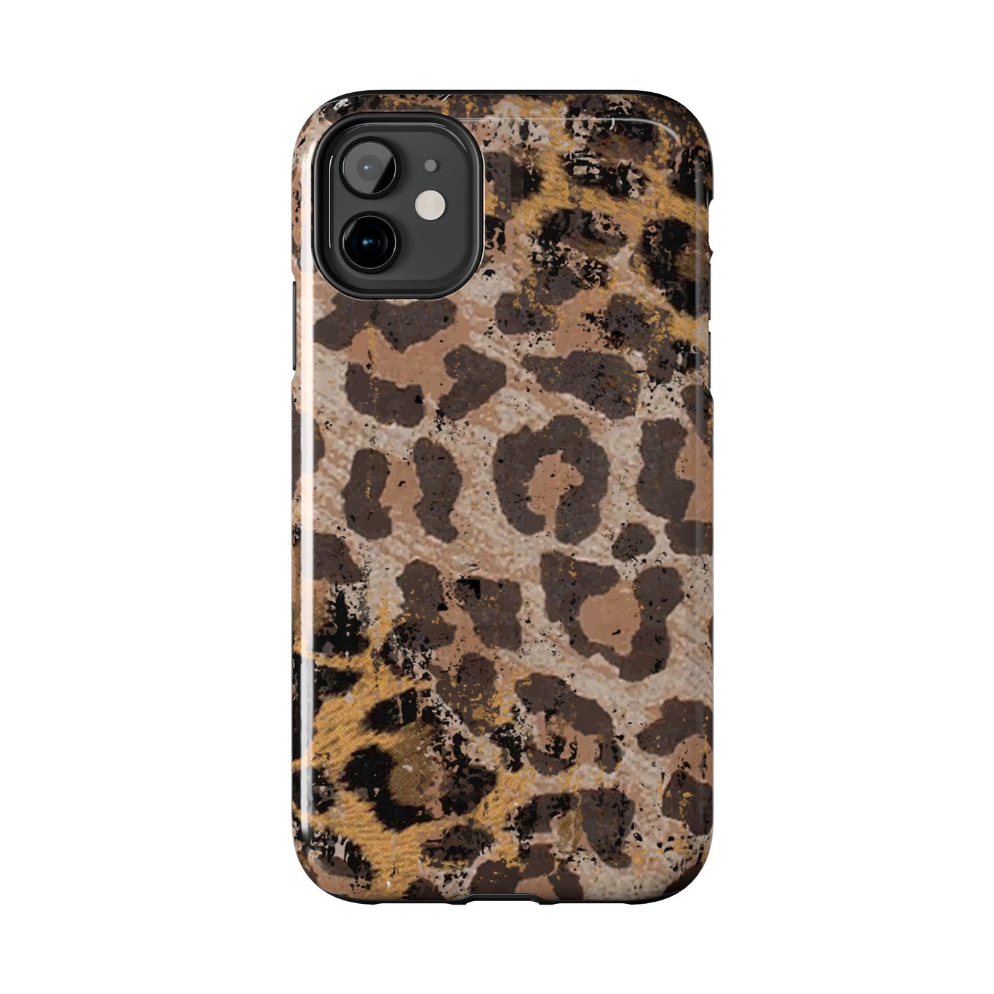 Vintage Distressed Leopard Print - iPhone Series Case