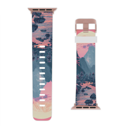 Enchanted Rainforest Moon Apple Watch Band