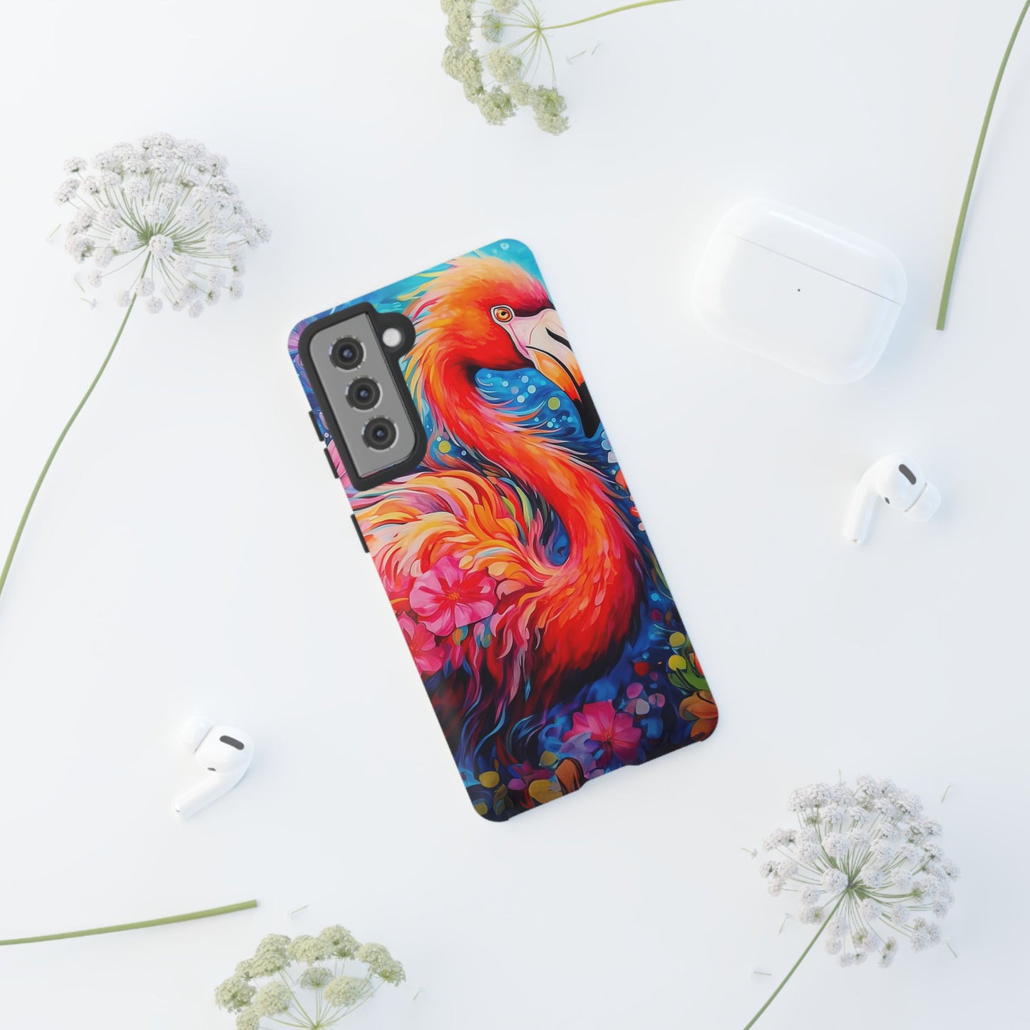 Tropical Elegance – Flamingo Samsung Galaxy Phone Case