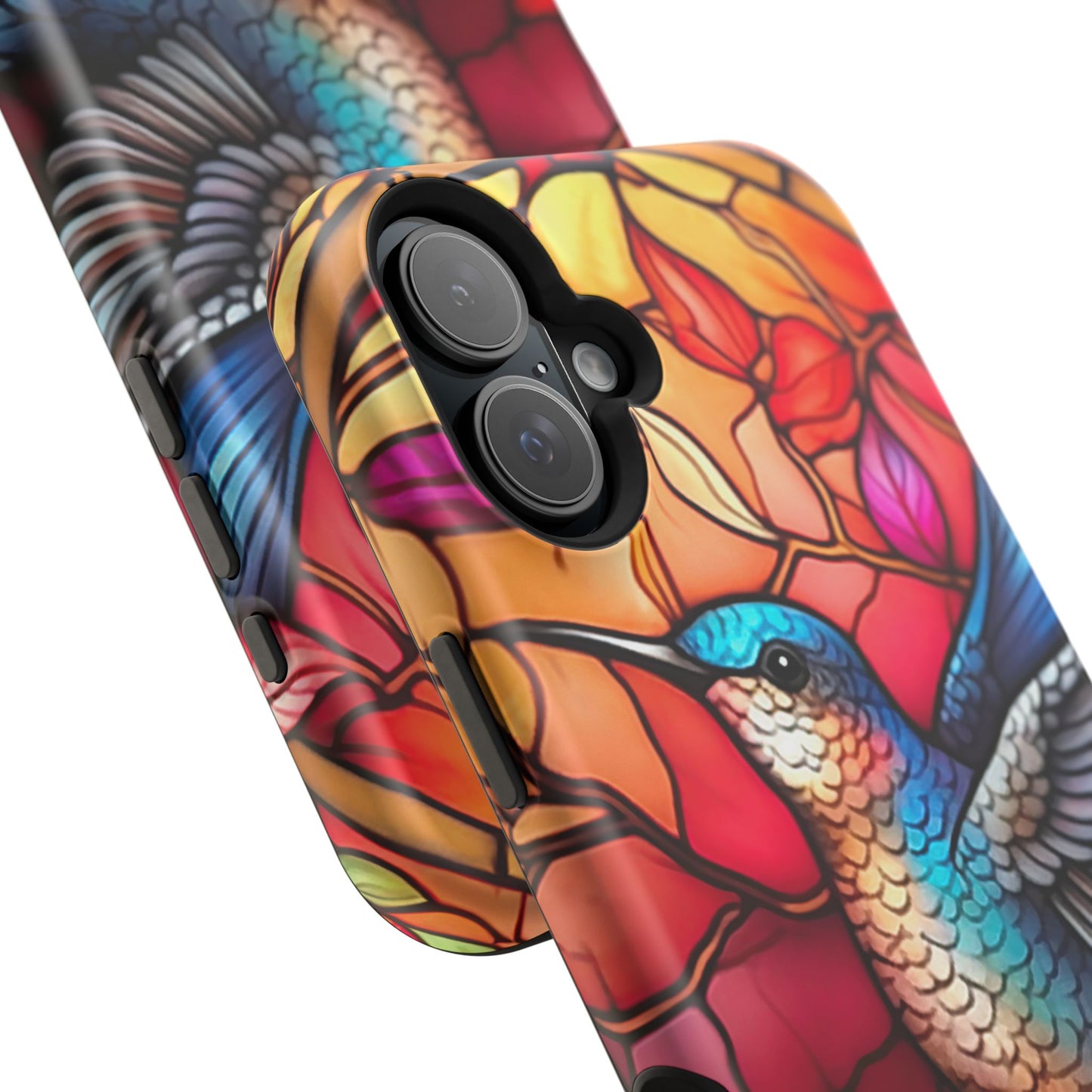 Radiant Multicolor Bird Artwork - MagSafe iPhone Case