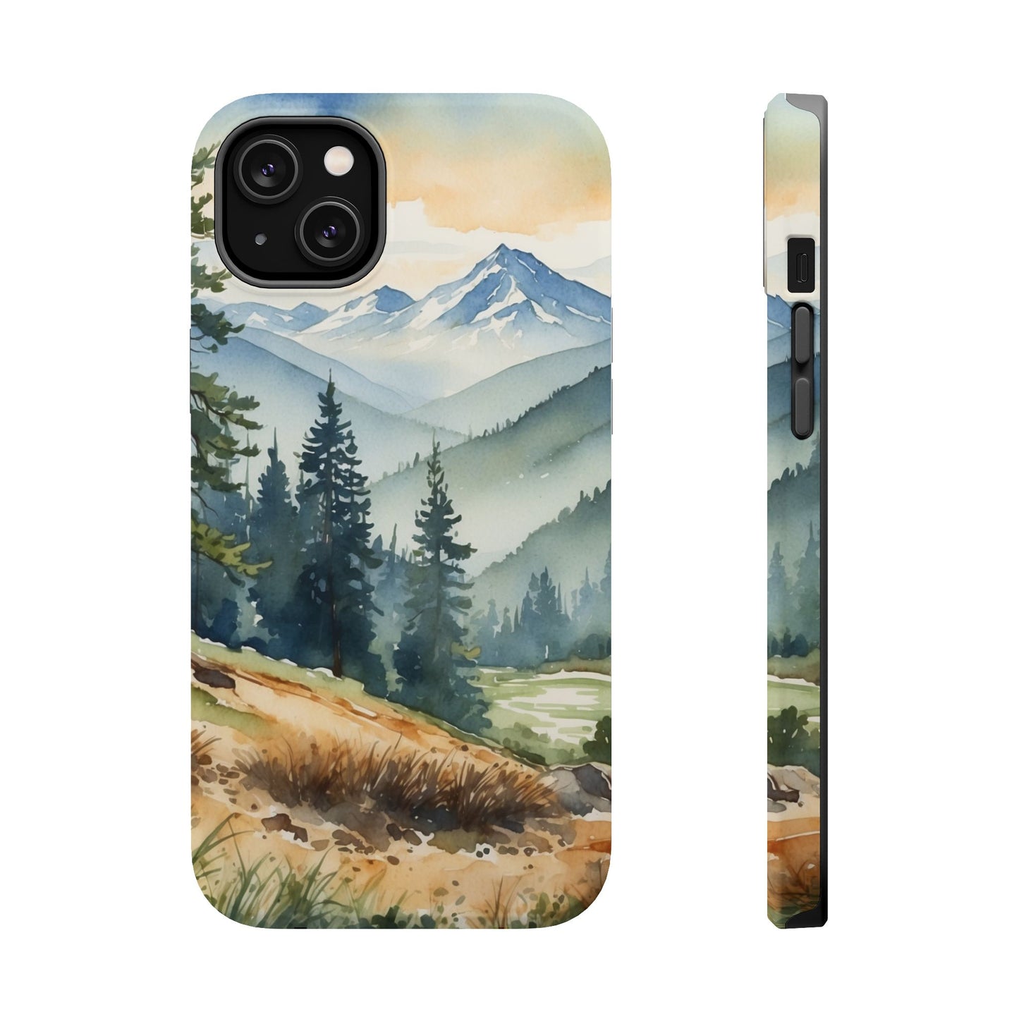 Tranquil Mountain Escape - MagSafe iPhone Case