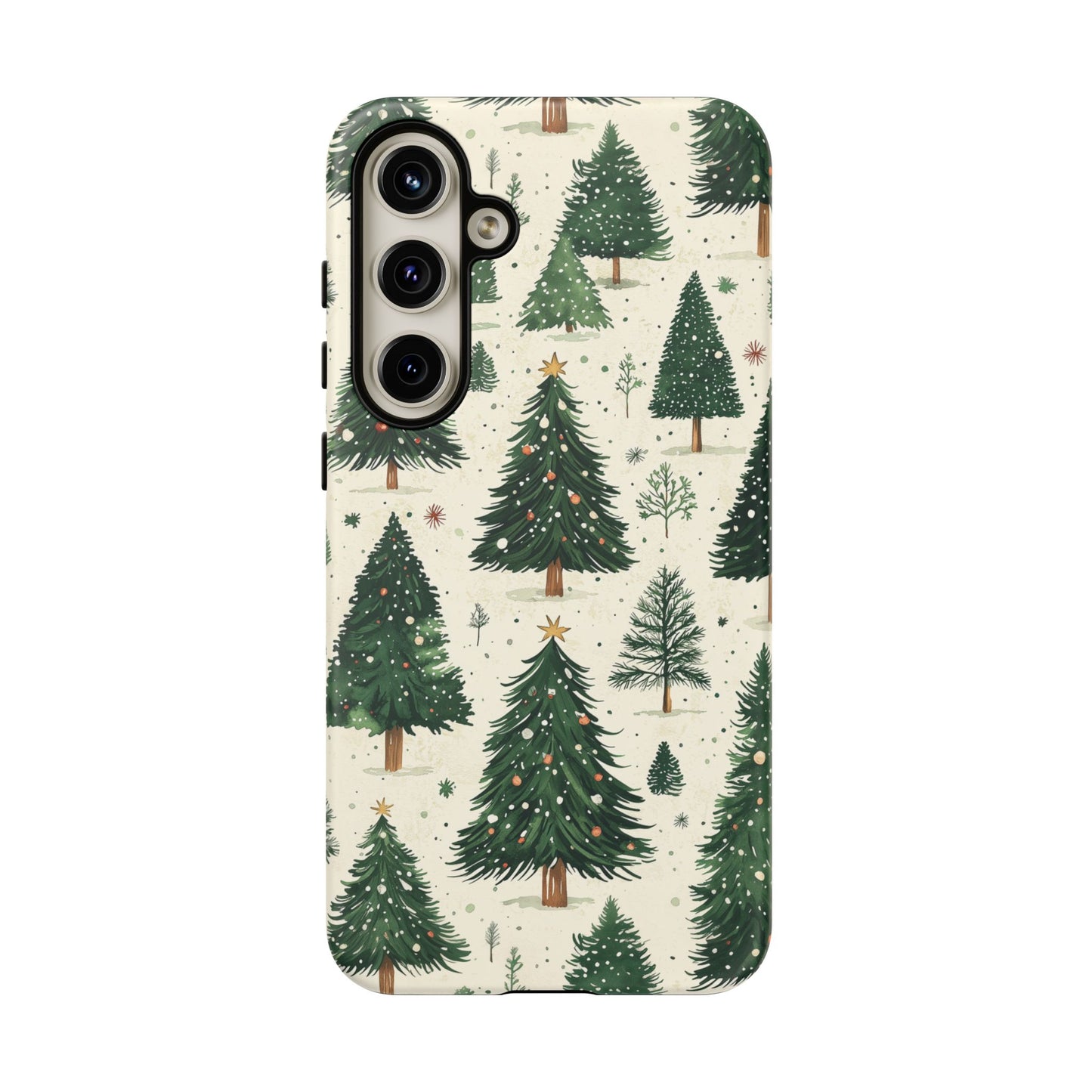 Festive Christmas Tree Forest Pattern – Samsung Galaxy Series Case