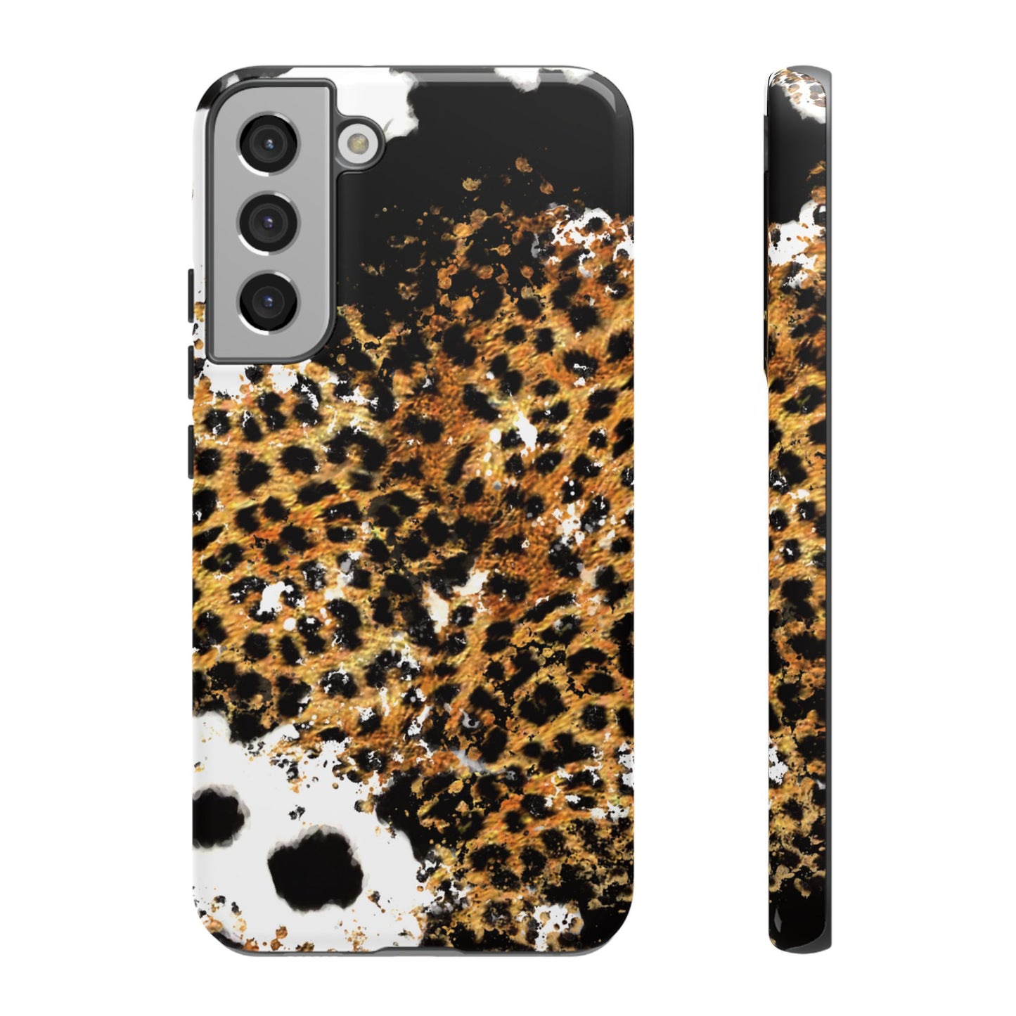 Bold Leopard Ink Splash - Samsung Galaxy Series Case