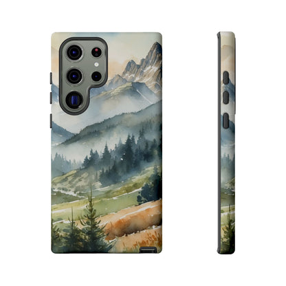 Serene Alpine Forest - Samsung Galaxy Case