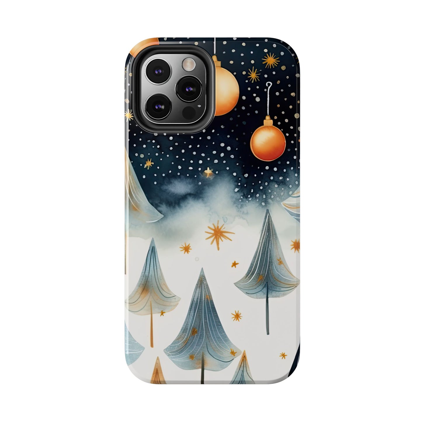 Winter Wonderland Gold Ornament – iPhone Series Case