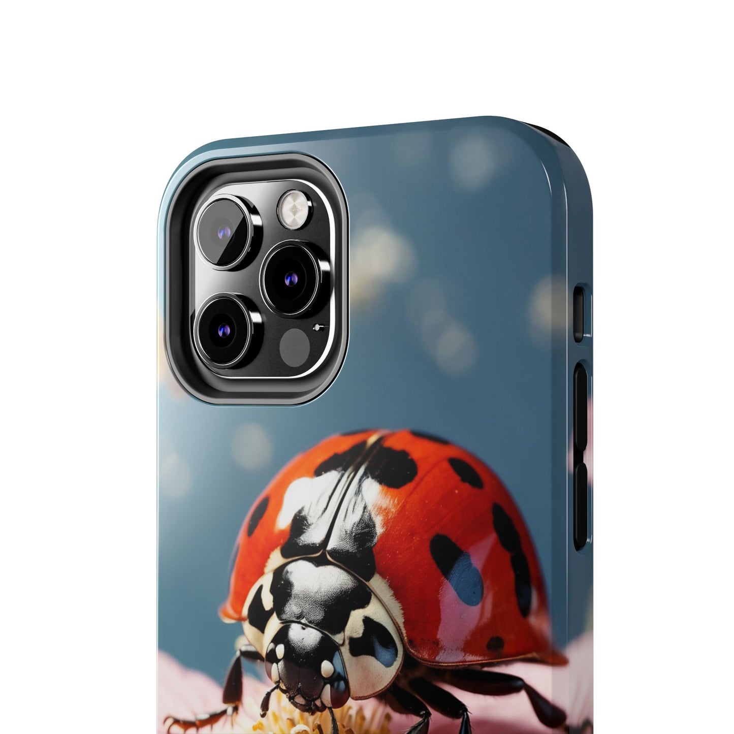 iPhone Case: Floral Ladybug Delight