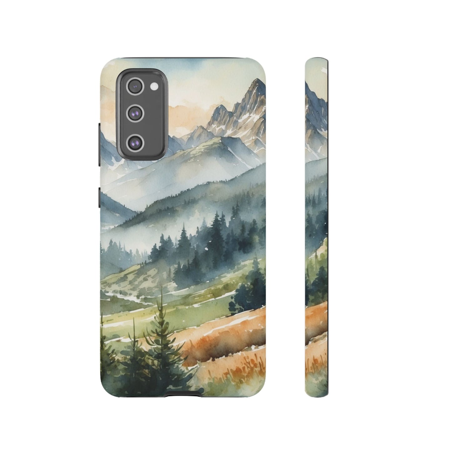 Serene Alpine Forest - Samsung Galaxy Case