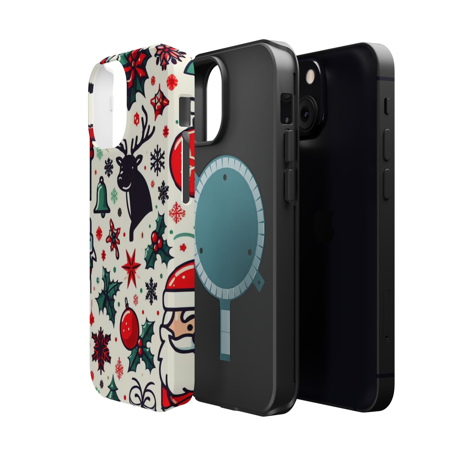 Cartoon Christmas Cheer – MagSafe iPhone Case