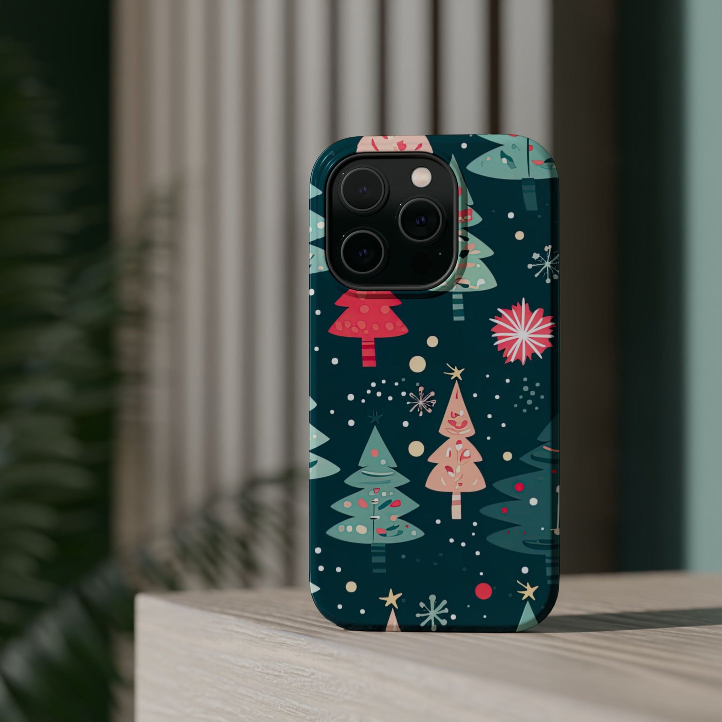 Whimsical Christmas Trees - MagSafe iPhone Series Case