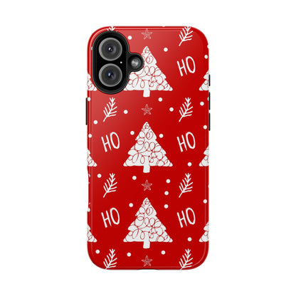 iPhone Case: Ho Ho Ho – Christmas Tree Wonderland