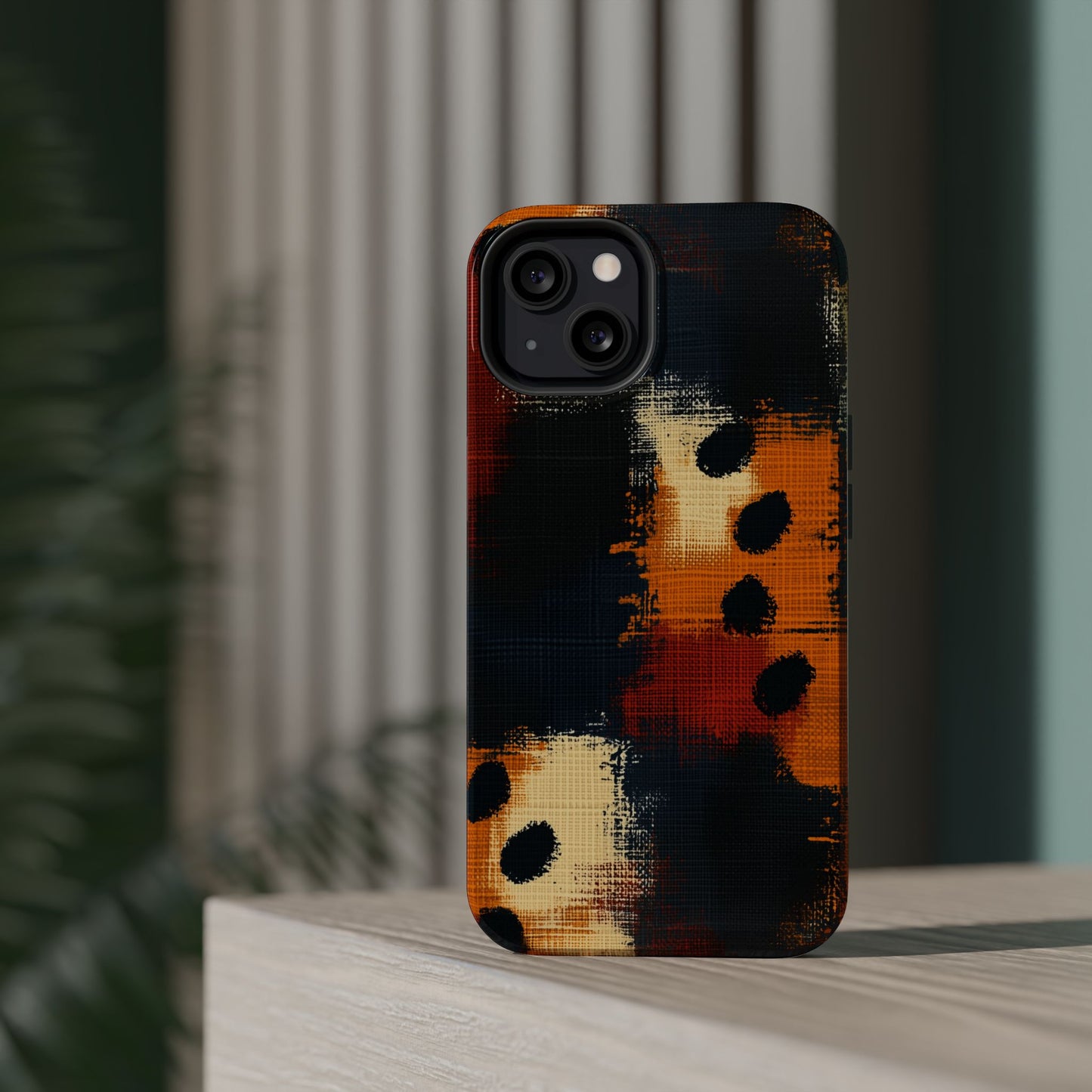 MagSafe iPhone Case: Cheetah Plaid – Wild & Bold Print