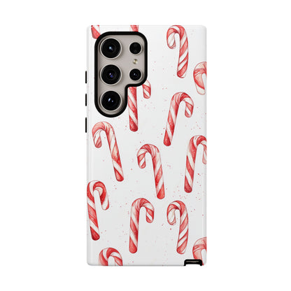 Candy Cane Christmas Pattern – Samsung Galaxy Series Case