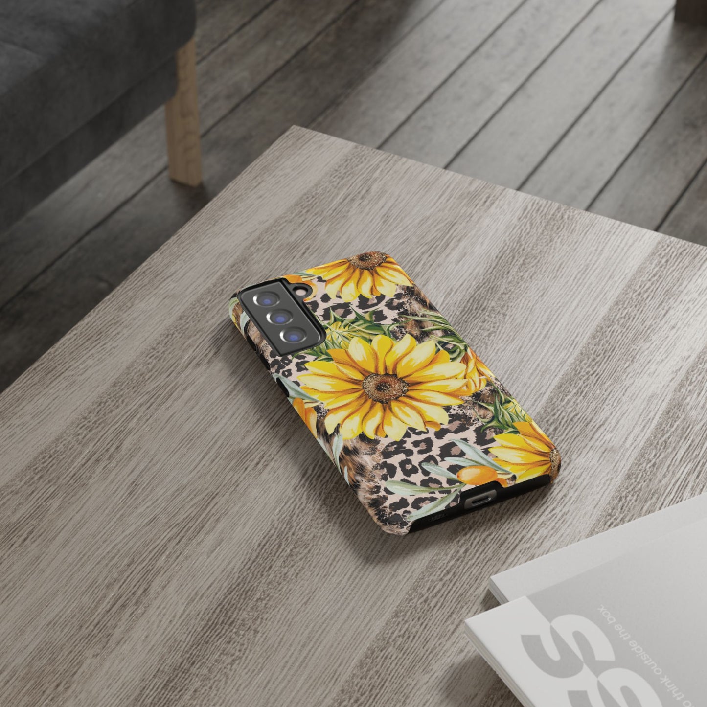 Leopard Sunflower Chic - Samsung Galaxy Series Case