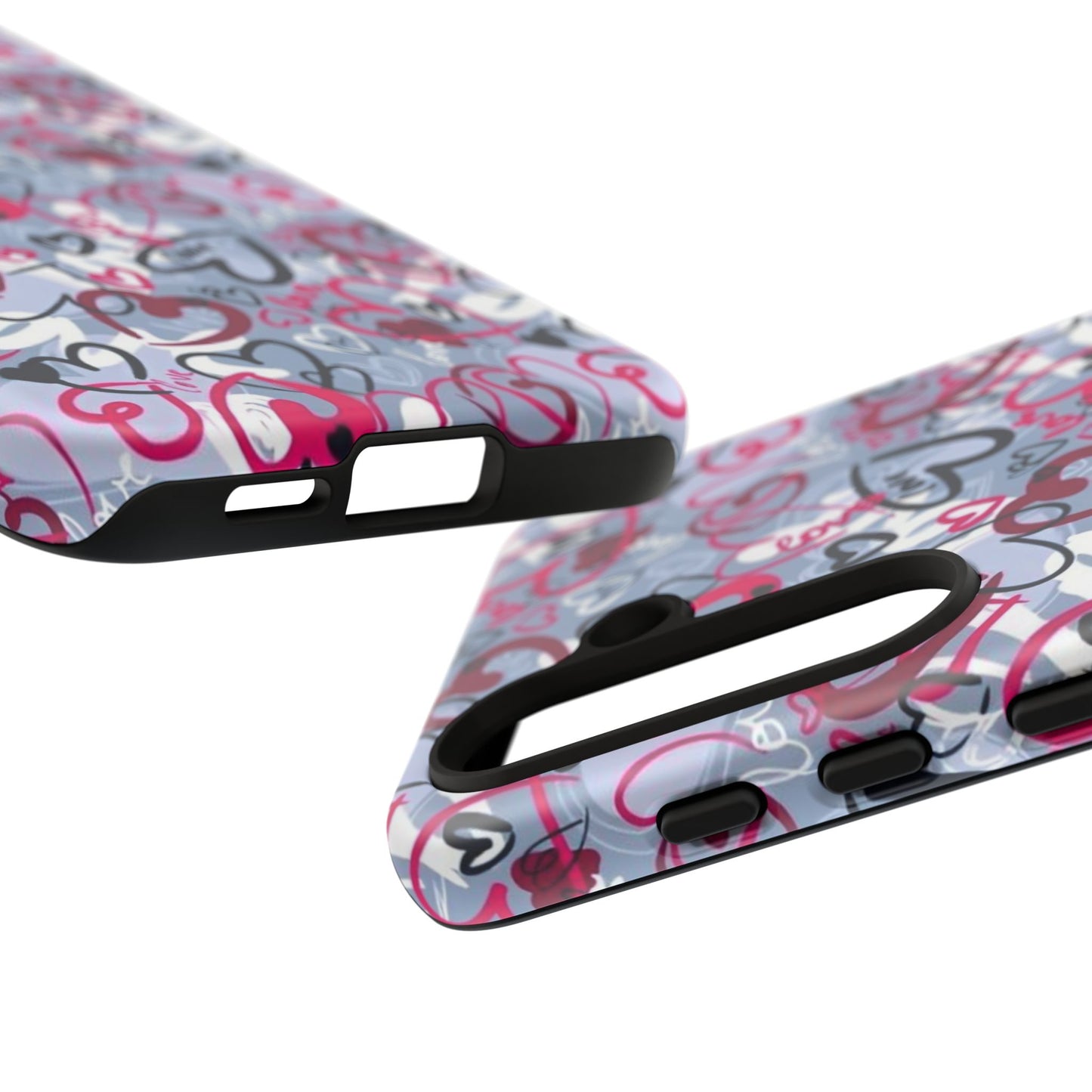 Graffiti Love Hearts Samsung Galaxy Case