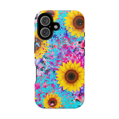 Bright Sunflower Pop Art - MagSafe iPhone Series Case