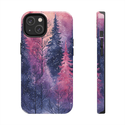 Sunset Snow Forest - iPhone Series Case