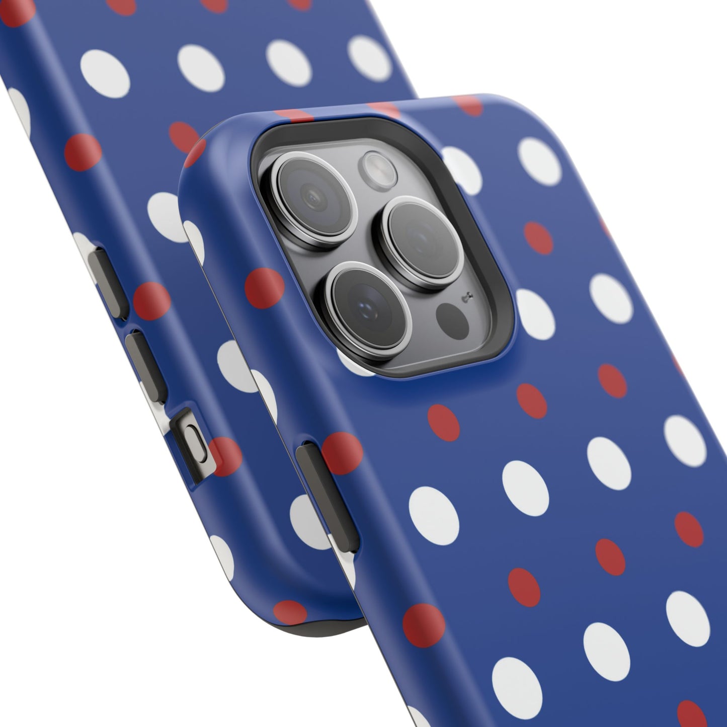 Patriotic Polka Dots – MagSafe iPhone Case