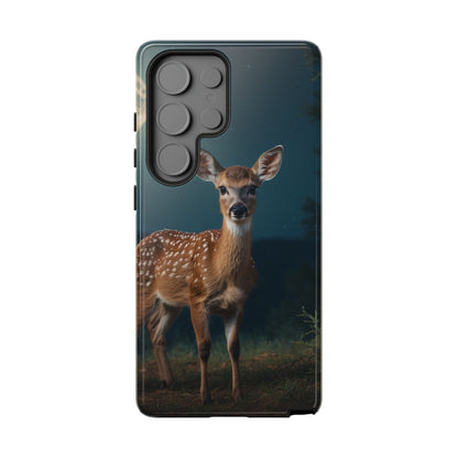 Samsung Galaxy Case – Mystic Fawn Under the Moonlit Sky