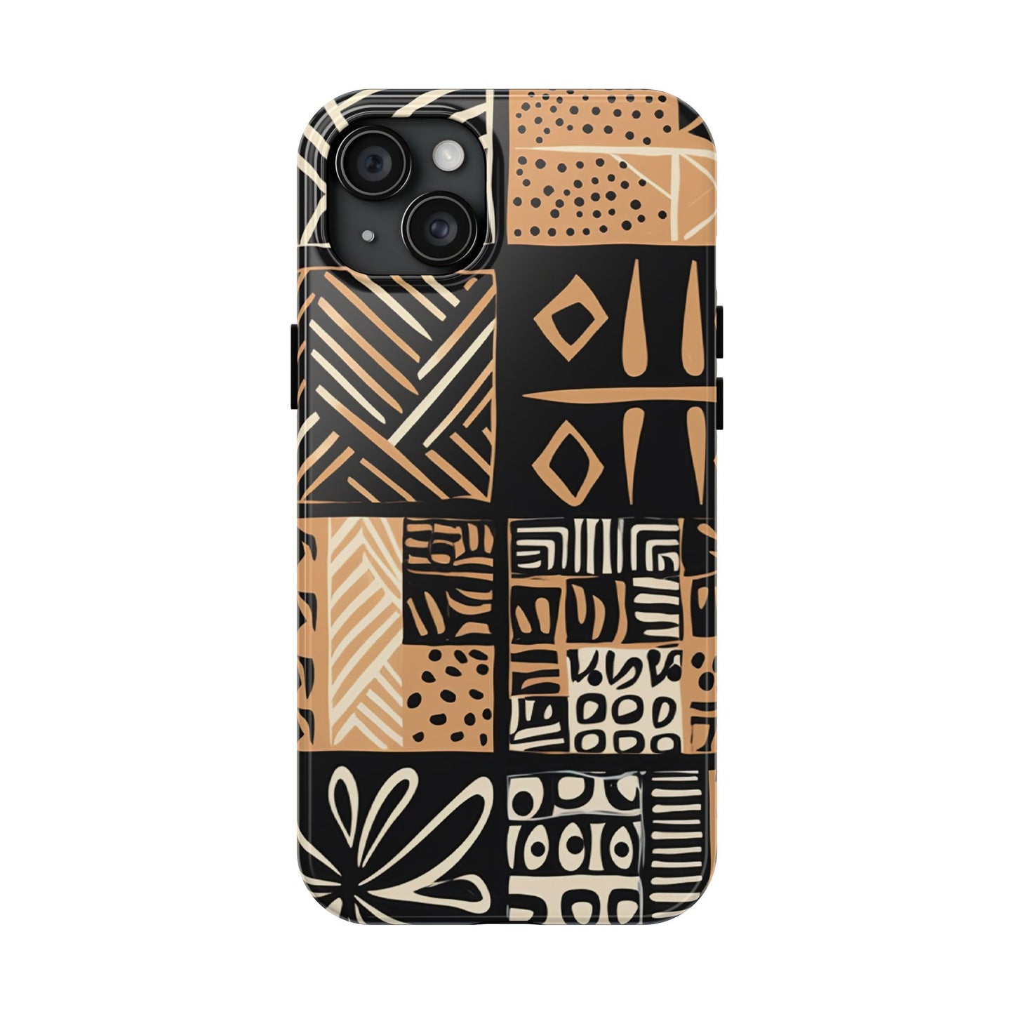 Tribal Geo-Pattern iPhone Series Case – Bold Ethnic Design