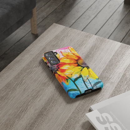 Bold Watercolor Sunflowers - Samsung Galaxy Series Case