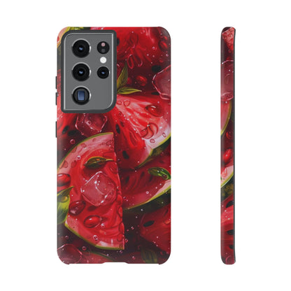 Juicy Watermelon Samsung Galaxy Case – Refreshing Summer Vibes, Dual-Layer Protection