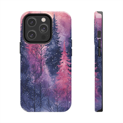 Sunset Snow Forest - iPhone Series Case