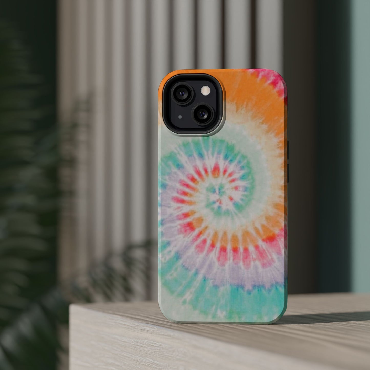 Pastel Tie-Dye MagSafe iPhone Case – Soft Colors & Magnetic Functionality