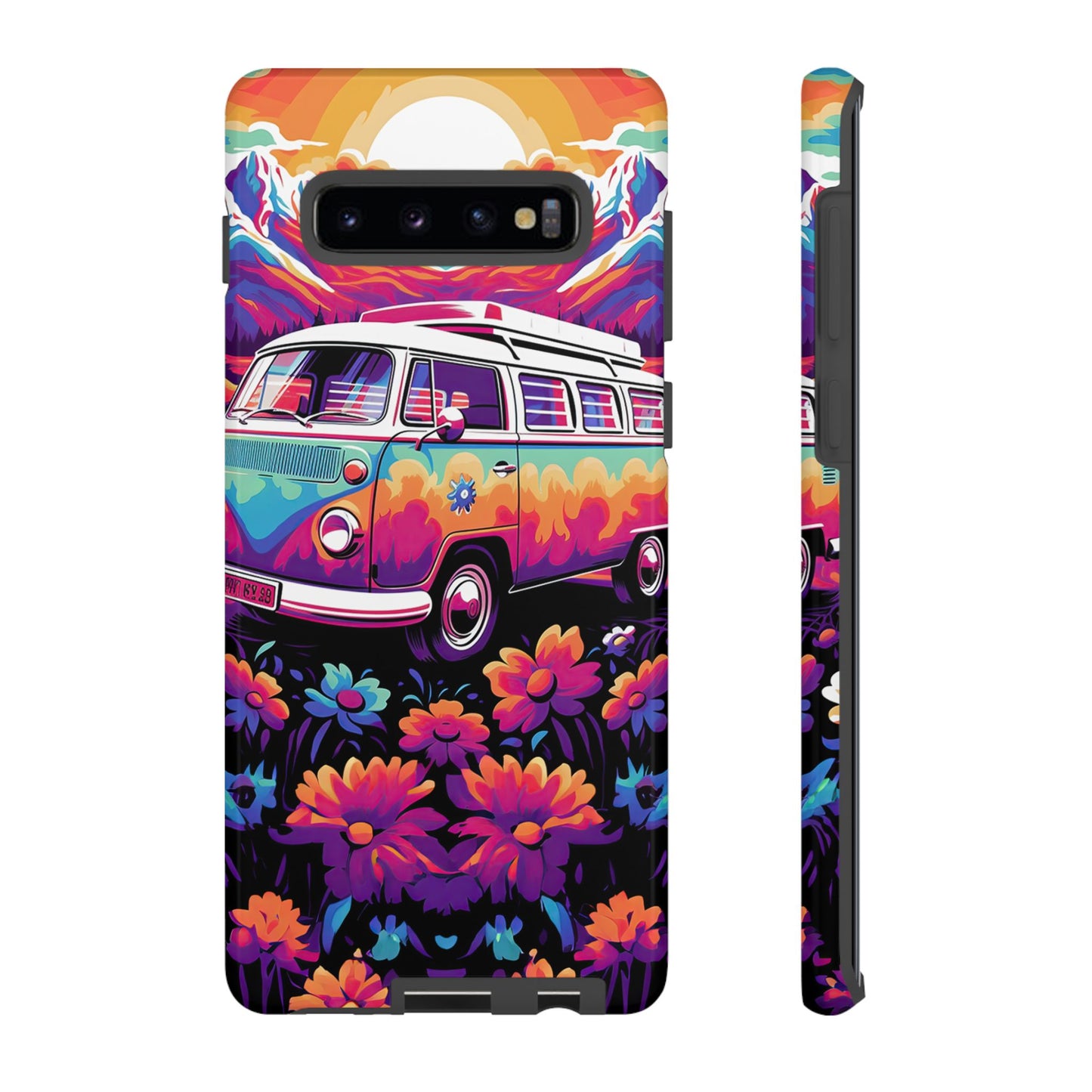 Groovy Floral Sunset Van – Samsung Galaxy Series Case