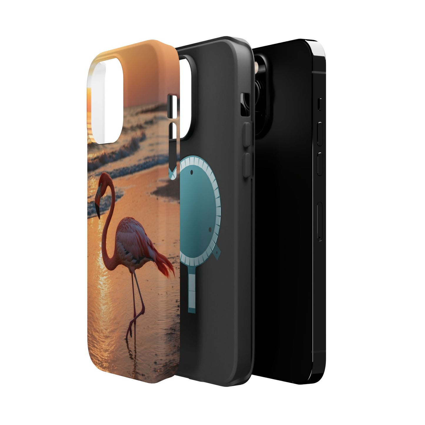 Island Beauty – Flamingo MagSafe iPhone Cases