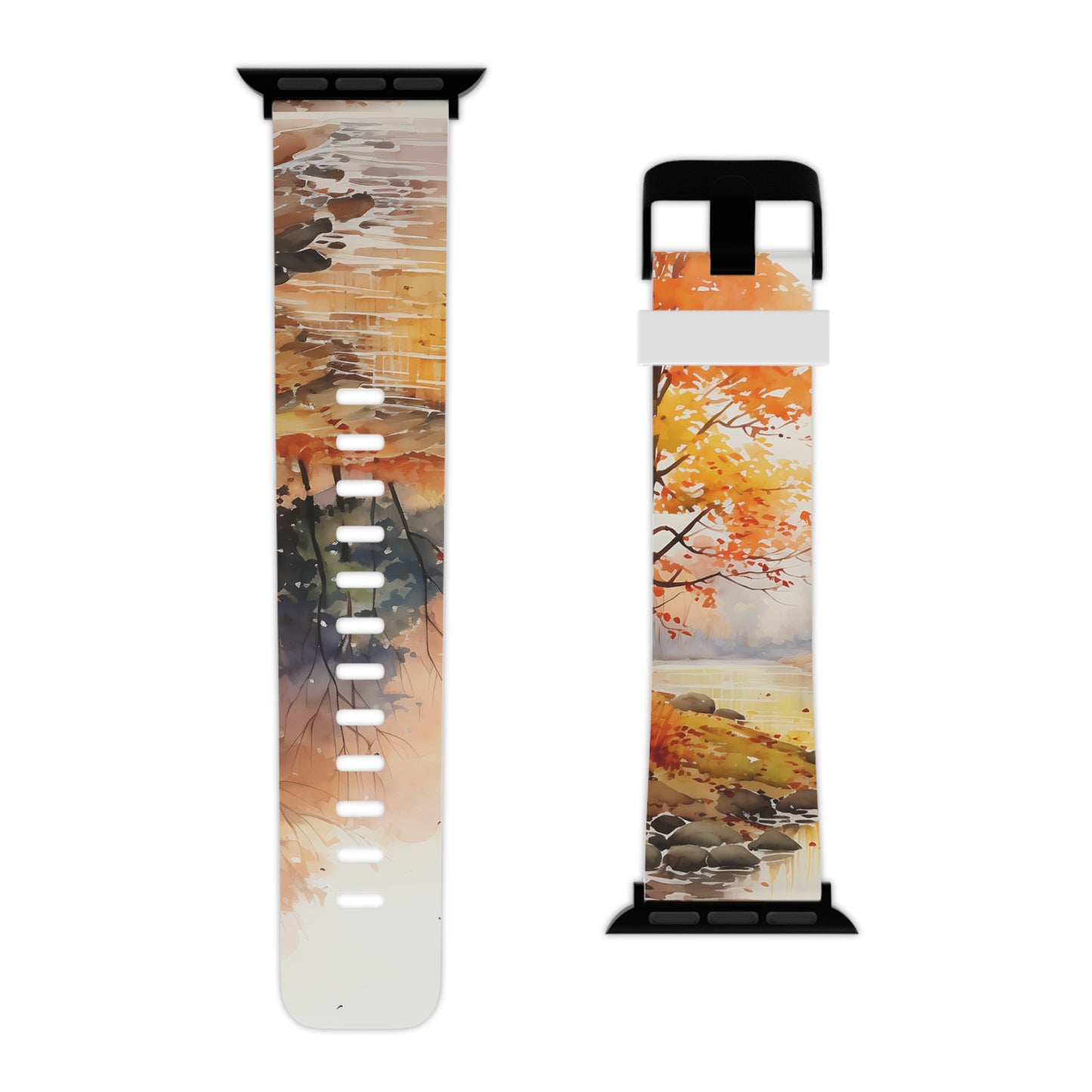 Autumn River Serenity Apple Watch Band