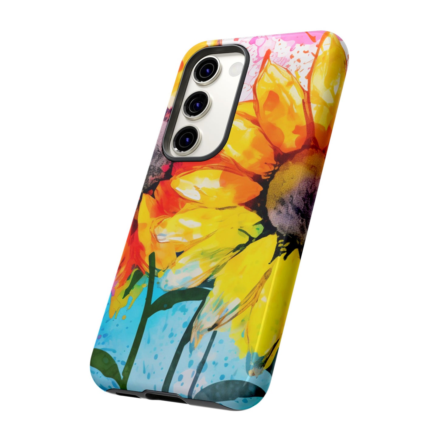 Bold Watercolor Sunflowers - Samsung Galaxy Series Case