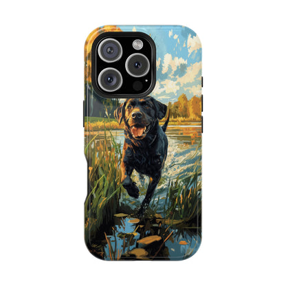 Golden Autumn Labrador - MagSafe iPhone Series Case