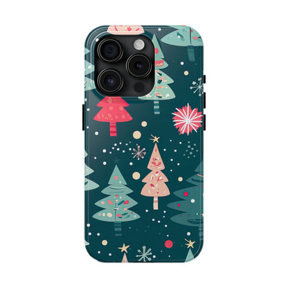 Whimsical Christmas Trees - iPhone Series Case