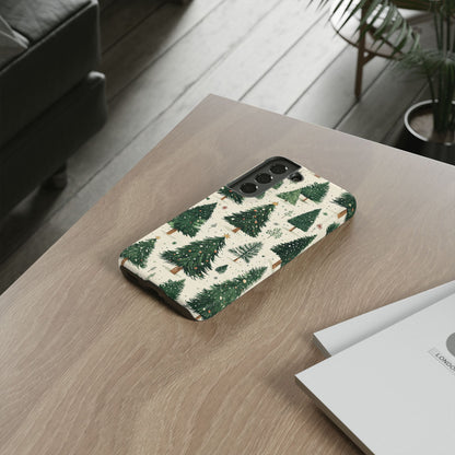 Festive Christmas Tree Forest Pattern – Samsung Galaxy Series Case