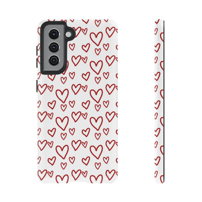 Classic Hearts Samsung Galaxy Case